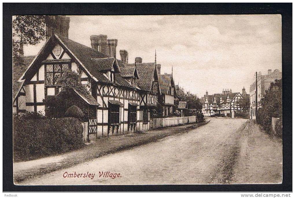 RB 796 - 1905 Postcard - Ombersley Village Worcestershire - Autres & Non Classés