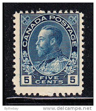 Canada Scott #111 MNH 5c George V - Admiral Issue - Neufs