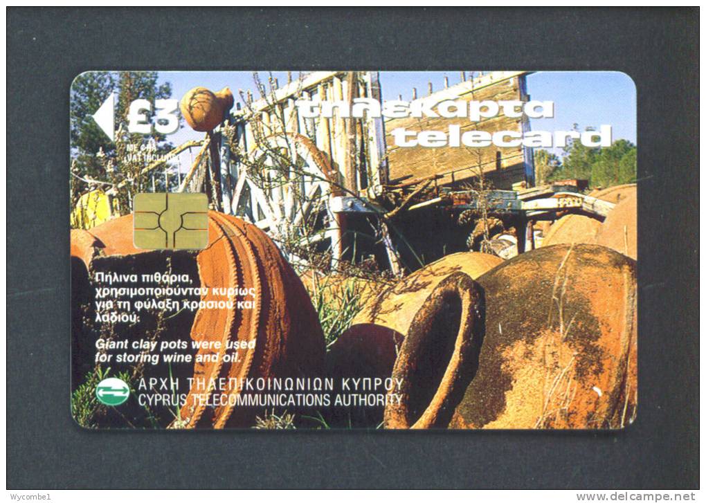 CYPRUS  -  Chip Phonecard As Scan - Chypre