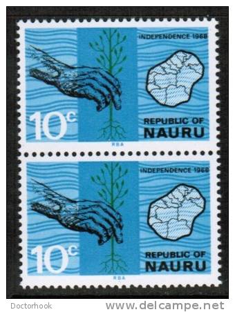 NAURU    Scott #  86-7**  VF MINT NH Pairs - Nauru