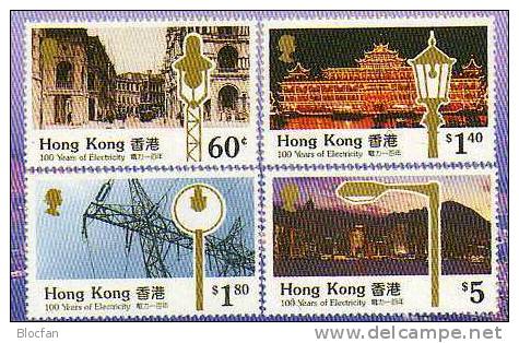 Exposition Bloc 1997 Hongkong 666,702 ZD + Block 49 ** 18€ Ausstellung Stadt Bei Nacht Stamp On Stamp Sheet Of HONG KONG - Blocs-feuillets