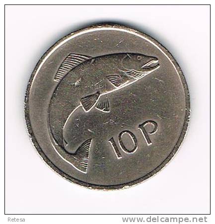 IERLAND  10  PENCE  1975 - Irlande