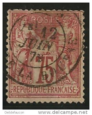 FRANCE - Yvert - 71 - Cote 8€ - 1876-1878 Sage (Type I)