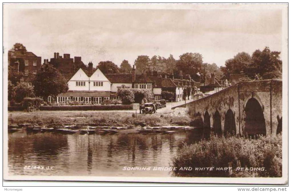 Sonning Bridge And White Hart, Reading - Reading