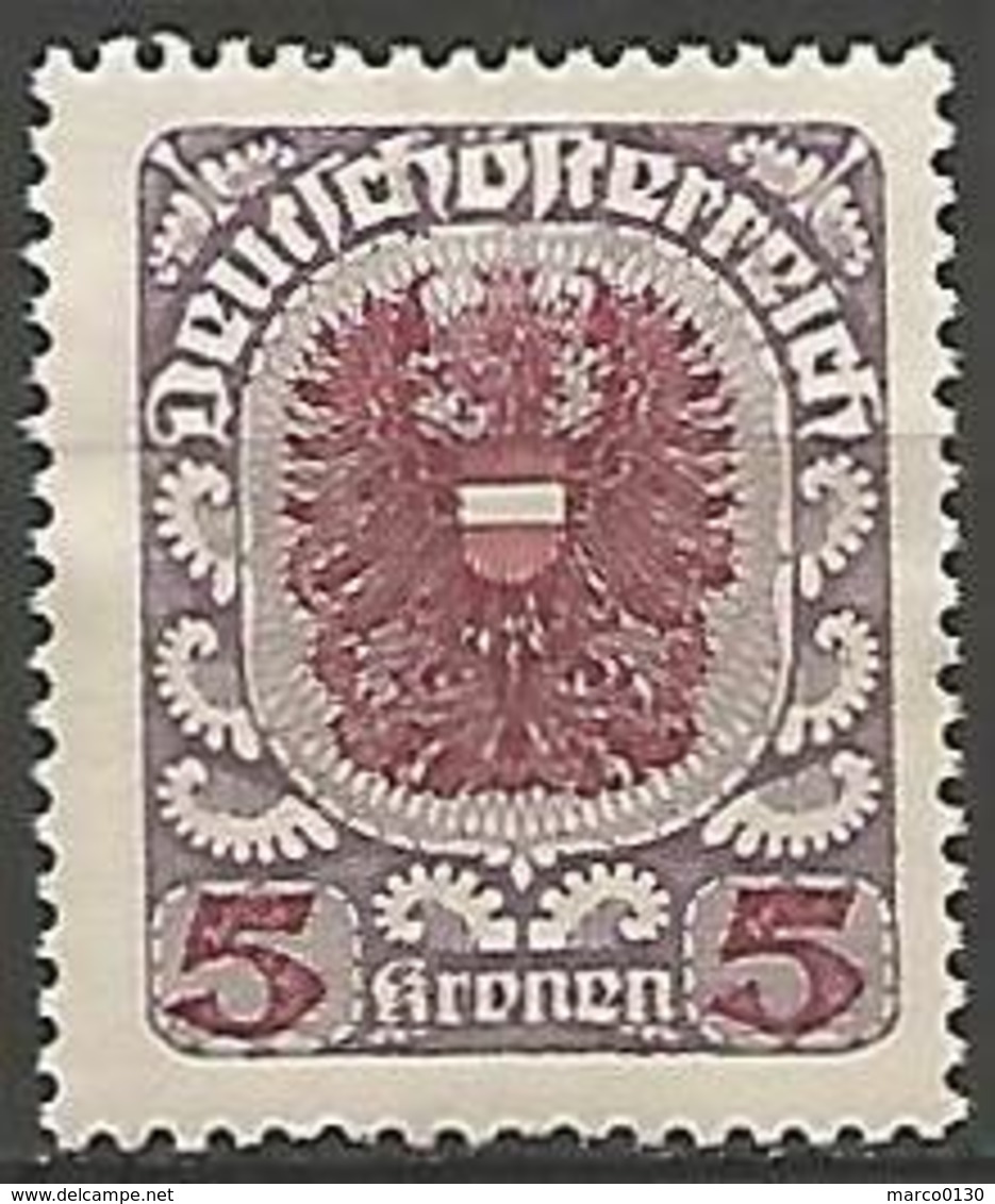 AUTRICHE  N° 229 NEUF - Unused Stamps