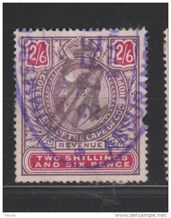 Timbre Fiscal 2/6 Shillings - Cape Of Good Hope (1853-1904)