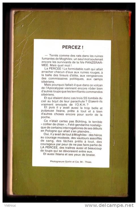 " PERCEZ !", De Baldwin WOLF - Coll. GERFAUT Guerre  N° X2 - 020. - Action