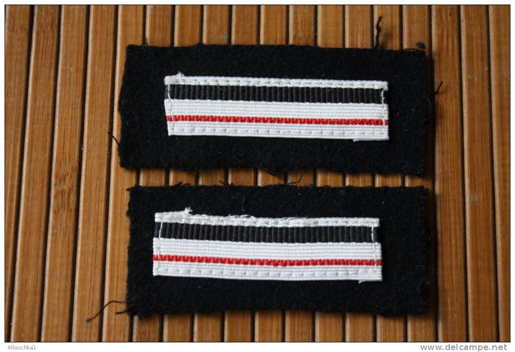 MILITARIA BLASON ECUSSON MILITAIRE BRODE EN TISSU GRADES DE LA MARINE NATIONALE  DE FRANCE - Patches