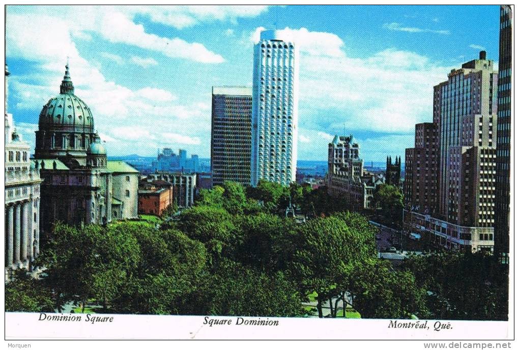 Postal MONTREAL (Canada) 1974 A Estados Unidos - Briefe U. Dokumente