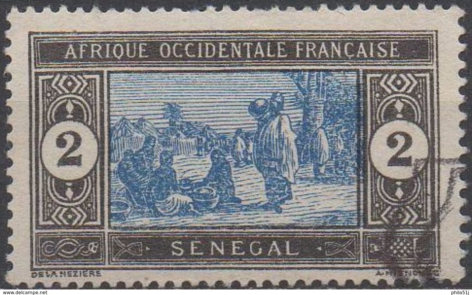 SENEGAL  1914  N°54__OBL  VOIR  SCAN - Usati