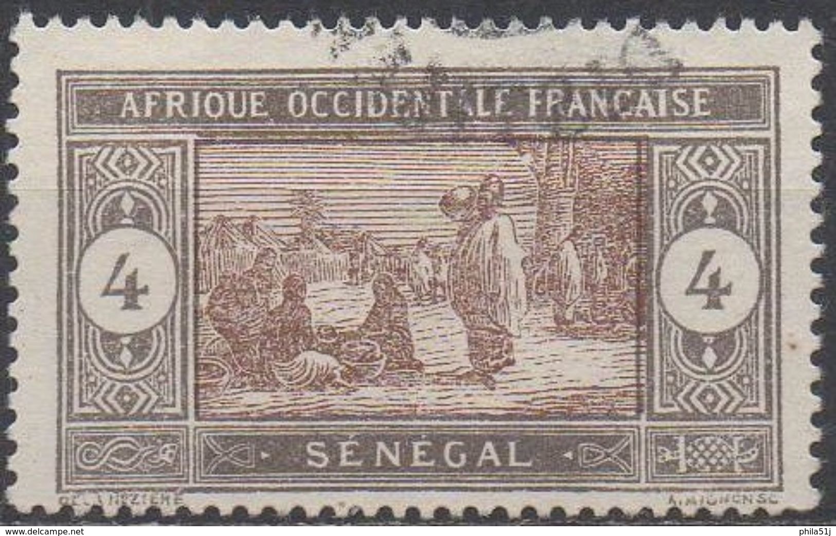 SENEGAL  1914  N°55__OBL  VOIR  SCAN - Gebraucht