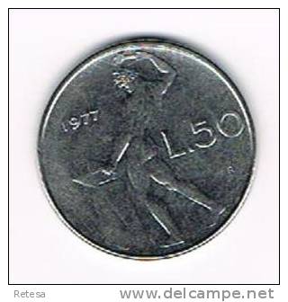 ITALIE  50  LIRE  1977 - 50 Lire