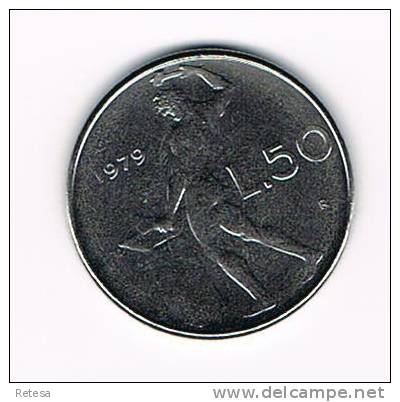 ITALIE  50  LIRE  1979 - 50 Liras