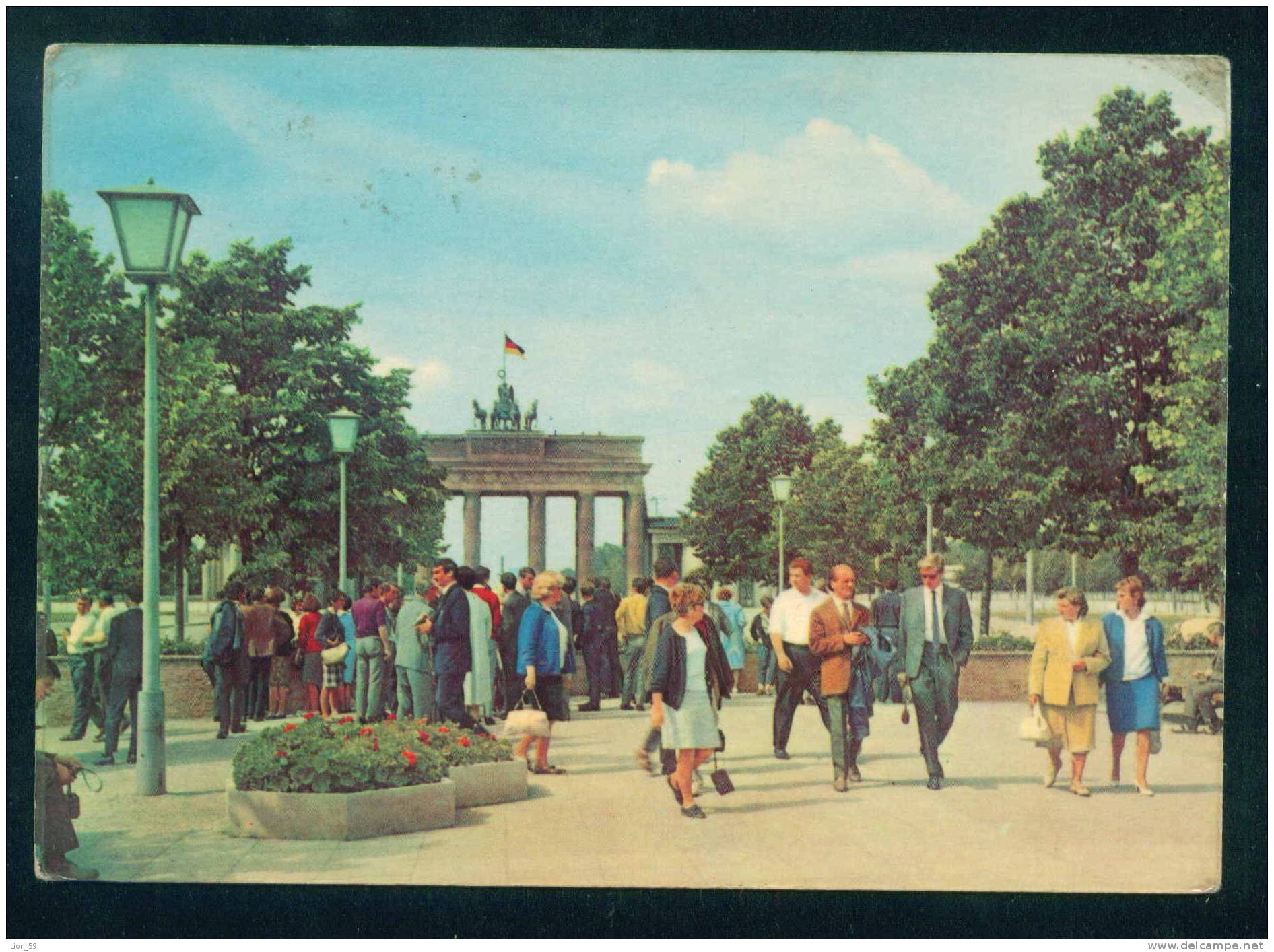 56231 // BERLIN - BRANDENBURGER TOR GATE PORTE Deutschland Germany Allemagne Germania - Porte De Brandebourg