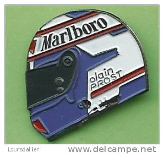 PINS ALAIN PROST CASQUE  MARLBORO - F1