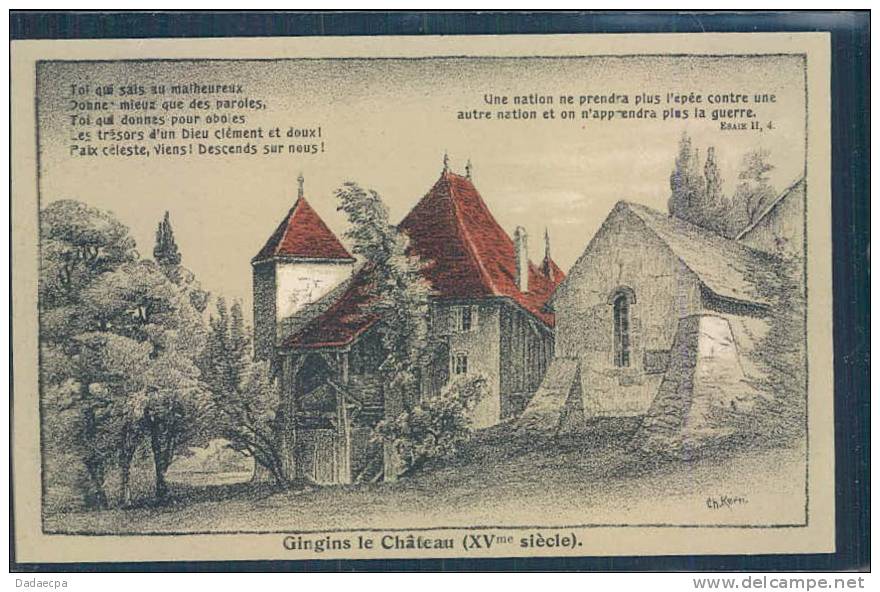 Gingins, Le Château, XV Siècle, - Gingins