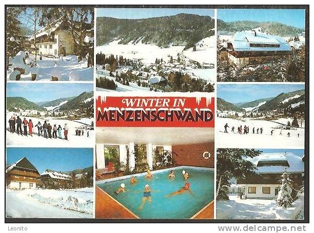 Winter In Menzenschwand KURHEIM PIEPER St. Blasien 1987 - Hochschwarzwald