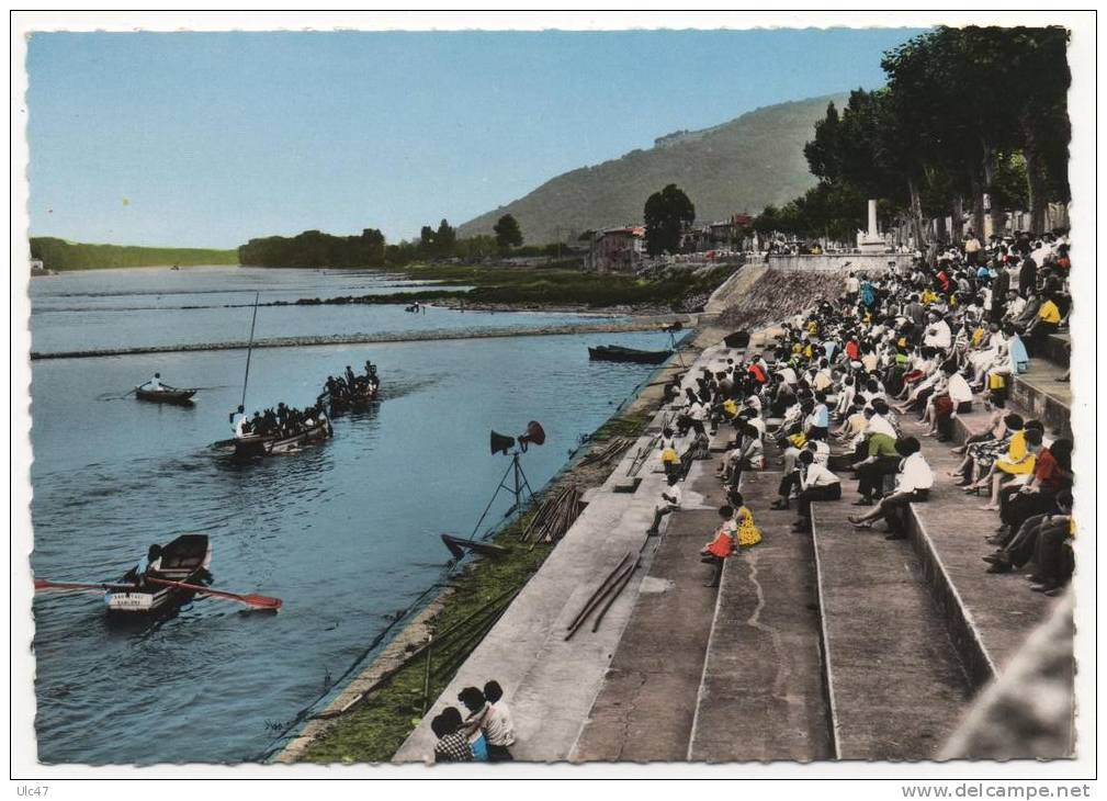 - 07 - SERRIERES SUR RHONE (Ardèche). - Les Joutes. - (très Bon état) - - Serrières