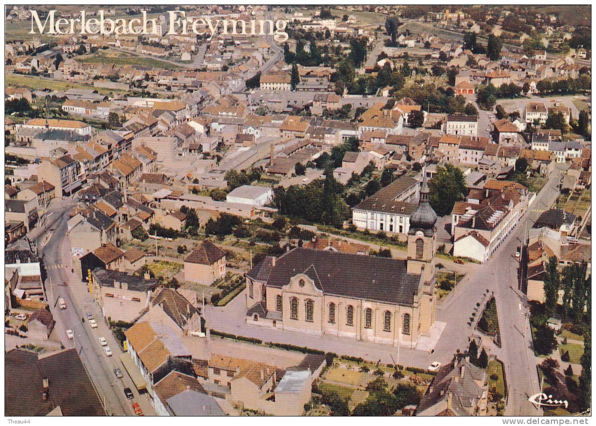 ¤¤ MERLEBACH - FREYMING - Vue Aérienne    ¤¤ - Freyming Merlebach