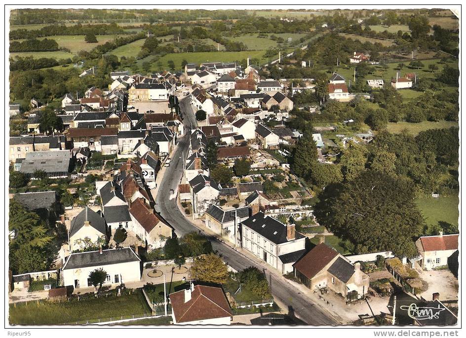 61 COURTOMER - Vue Generale Aerienne - Courtomer