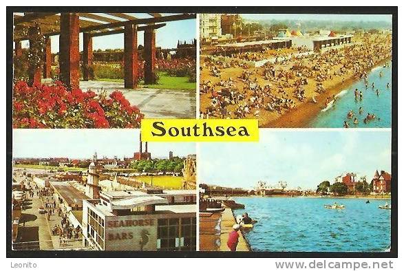 SOUTHSEA Funfair Rose Gardens Beach From South Parade Pier Boating Lake Portsmouth 1971 - Portsmouth