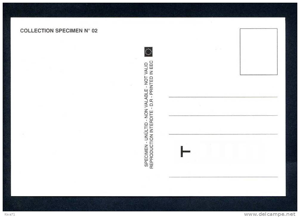 Carte Postale Billet  De "100 F Delacroix  "   Specimen "   UNC - Specimen