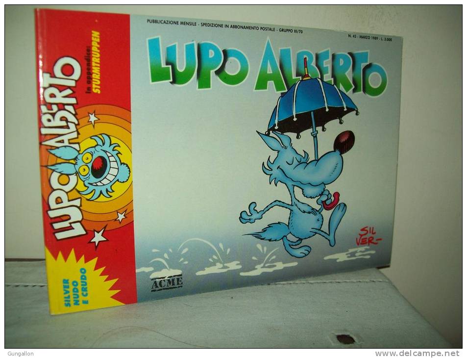 Lupo Alberto(Glenat 1989) N. 45 - Lupo Alberto