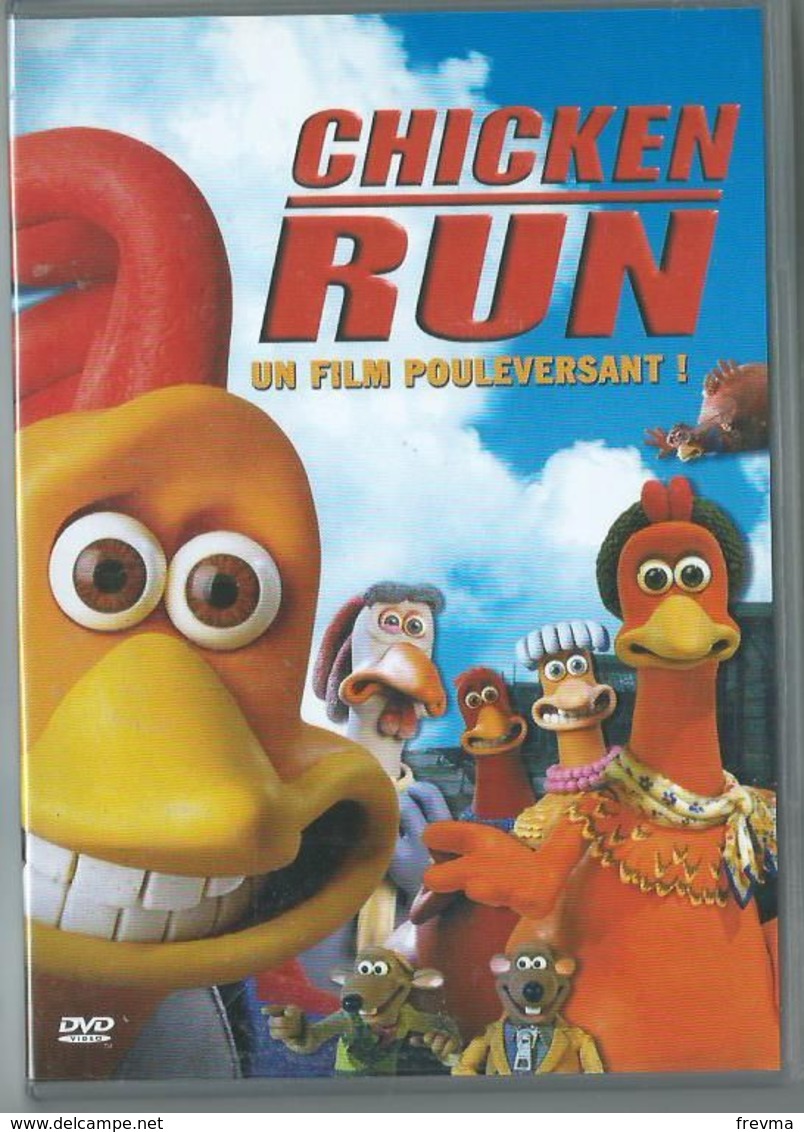 Dvd Chicken Run - Cartoons