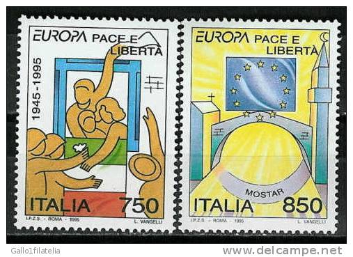 1995 - ITALIA / ITALY - EUROPA CEPT - PACE. MNH - 1995