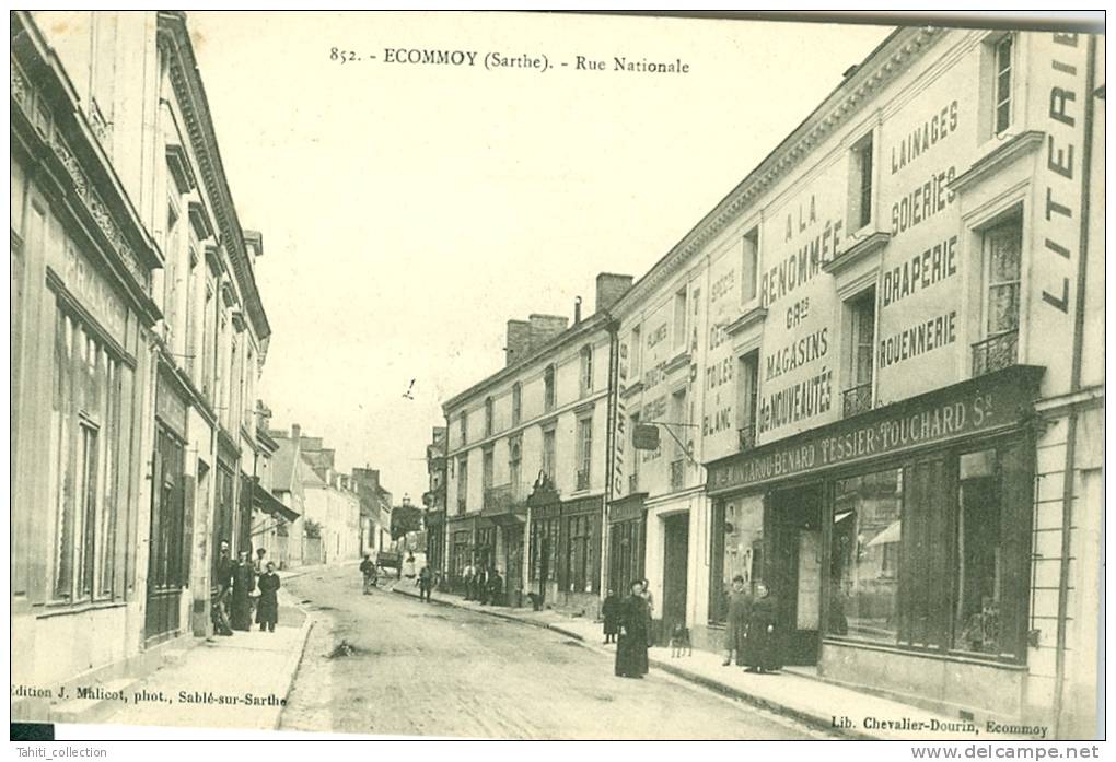 ECOMMOY - Rue Nationale - Ecommoy