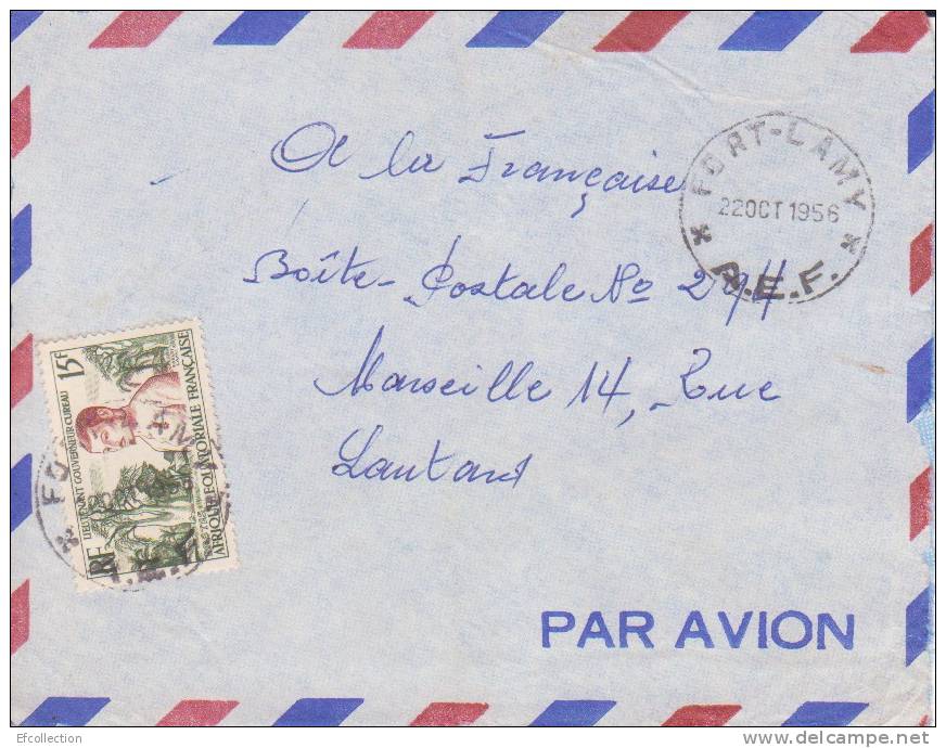 FORT LAMY - TCHAD - Colonies Frazncaises - Lettre - Marcophilie - Covers & Documents