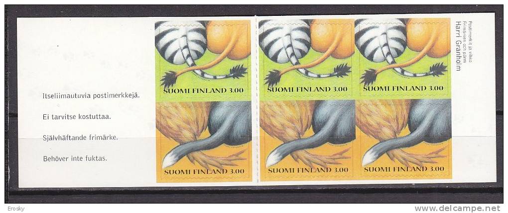 E621 - FINLANDE FINLAND Yv Yv N°C1430 CARNET ** ANIMAUX ANIMALS - Carnets