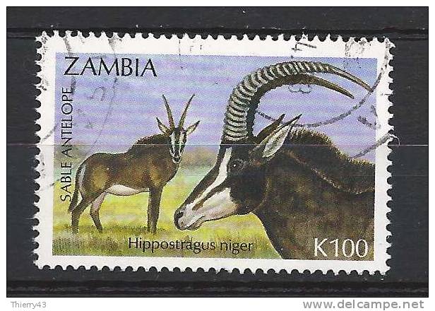 Zambia 1992 - Fauna, Antilope, 100 K.  Y&T 561  Mi. 606  Used - Zambia (1965-...)