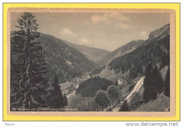 ALLEMAGNE / DAS HOLLENTAL Mit RAVENNABRUCKE (Schwarzwald) - Hochschwarzwald