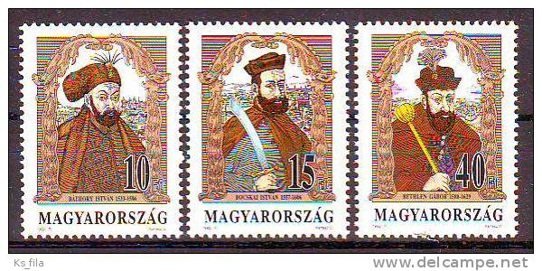 HUNGARY - 1992. Princes Of Transylvania - MNH - Neufs