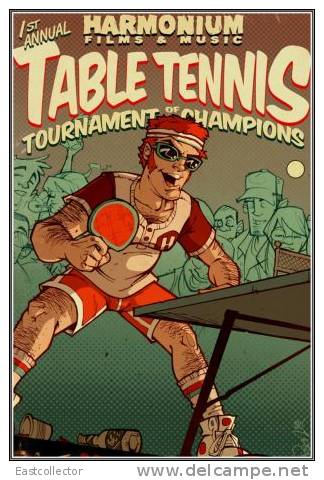 Table Tennis Stamped Carte Postal 1275 - Tafeltennis