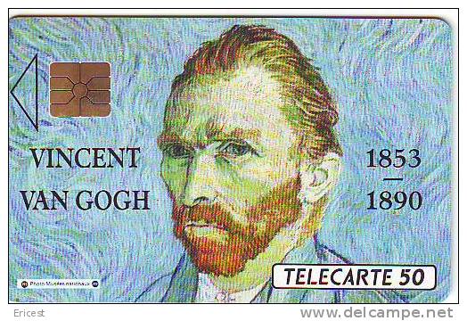 VINCENT VAN GOGH 50U SO2 04.90 ETAT COURANT - 1990