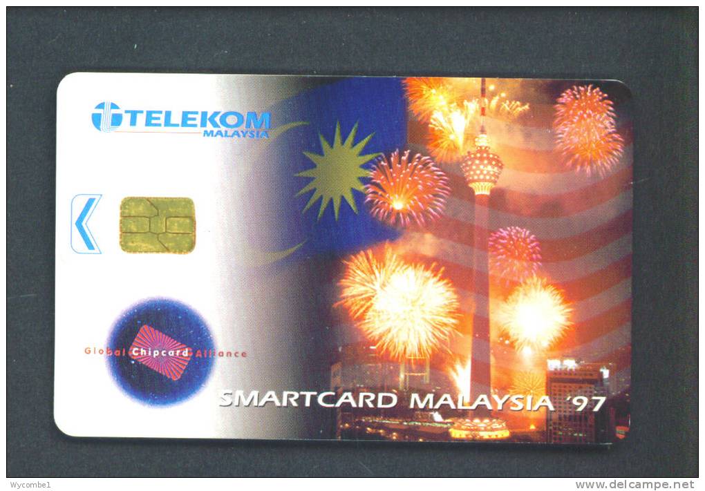 MALAYSIA  -  Chip Phonecard As Scan - Malaysia