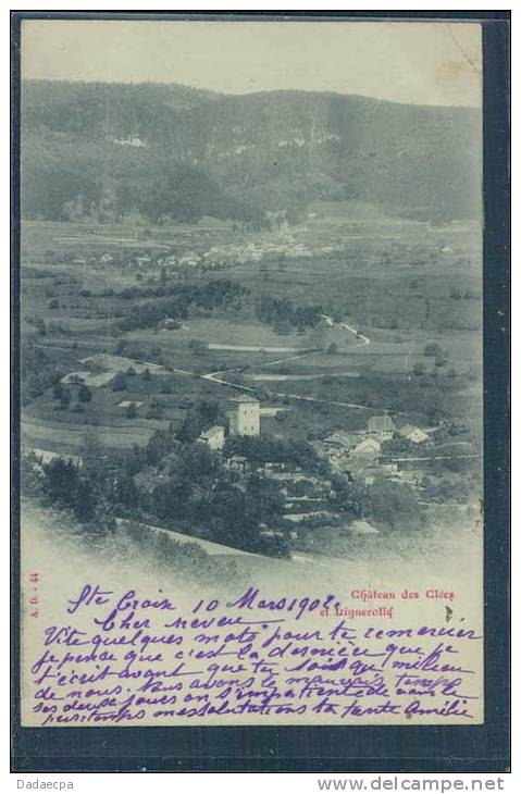 Château Des Clées Et Lignerolle, - Les Clées