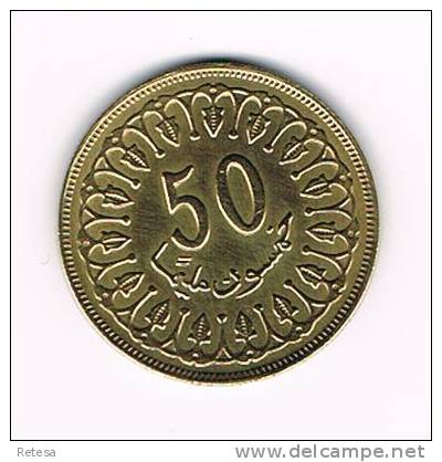 TUNESIE 50  MILLIM  1983 - 1403 - Tunisie