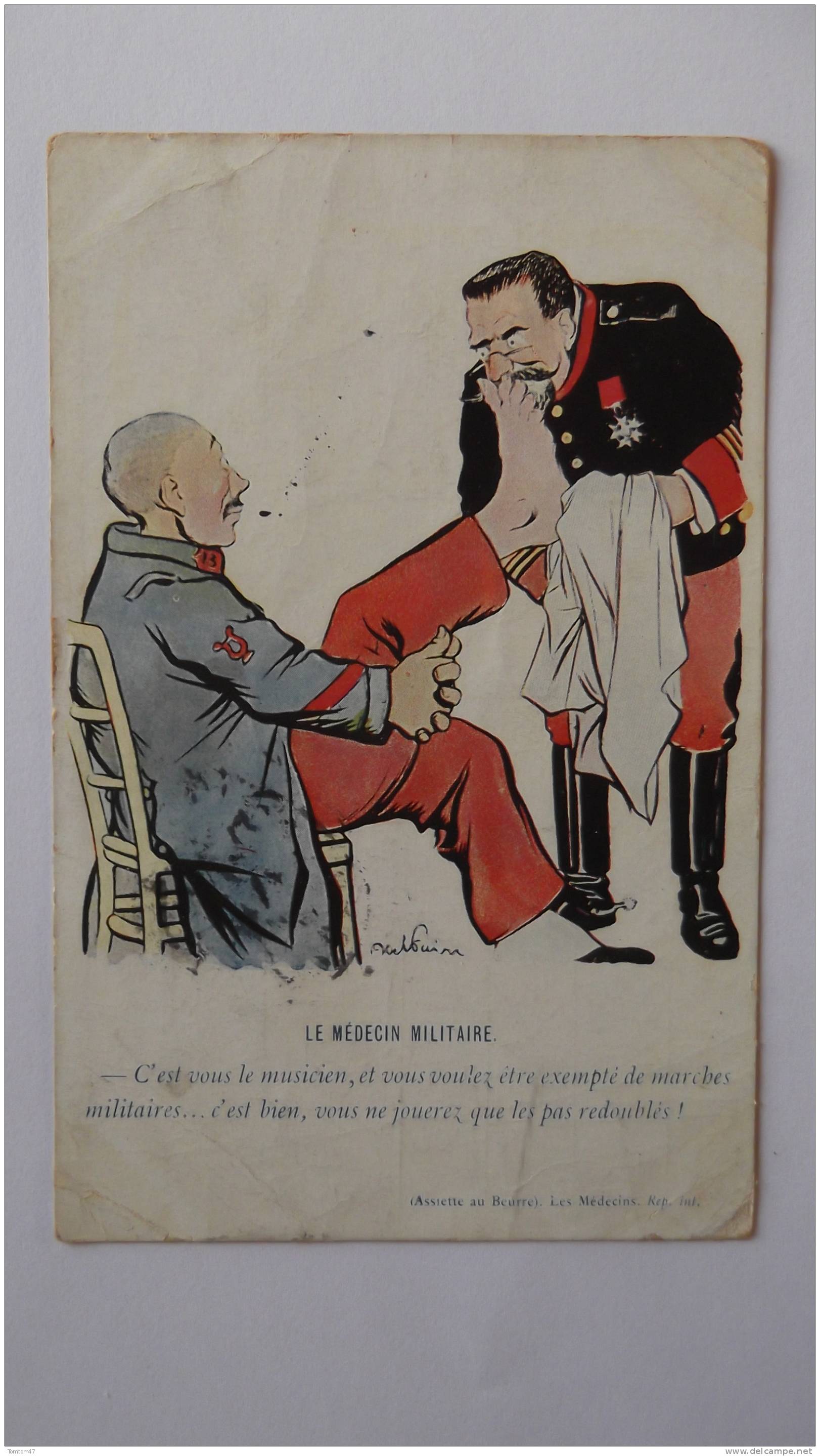 Illust  FAIVRE  Le Médecin Militaire - Faivre