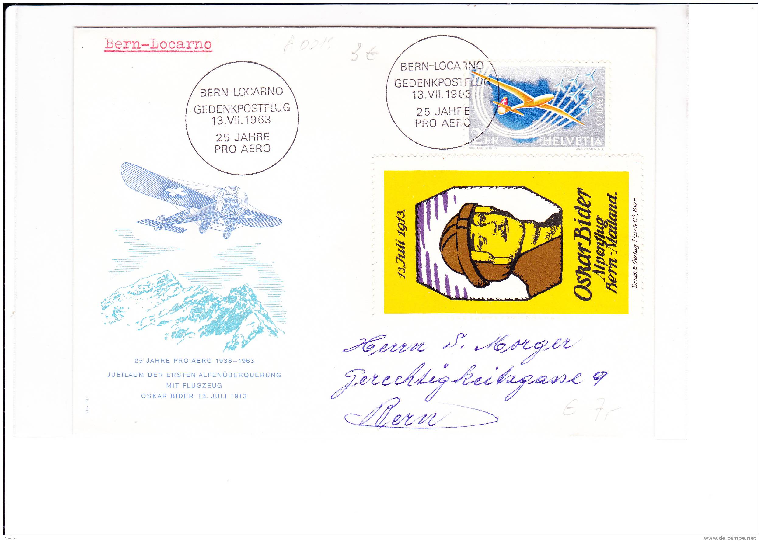 A0015     LETTRE   POSTE P.A. - Other & Unclassified