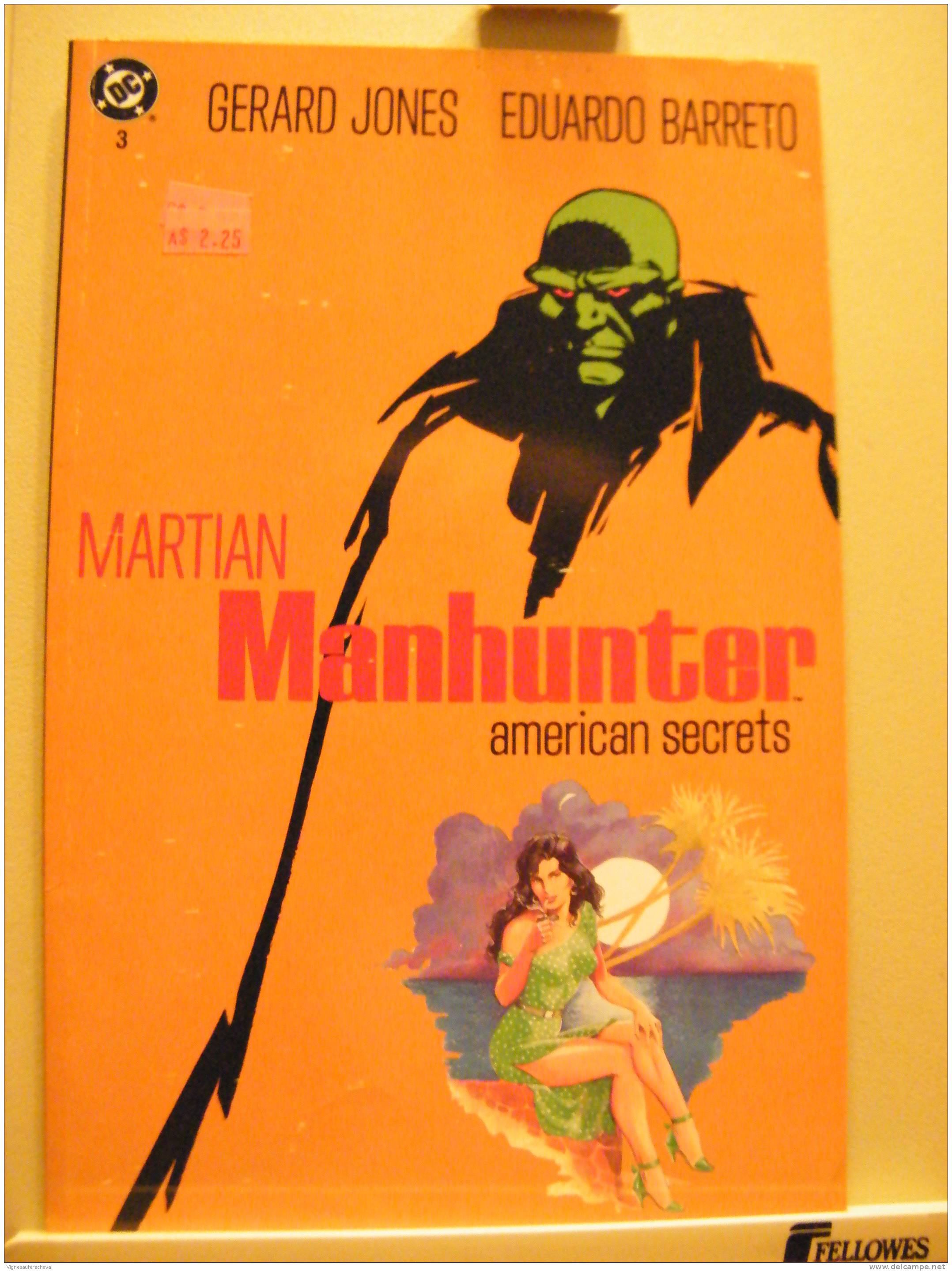 DC Comics:martian Man Hunter No 3: American Secrets - DC