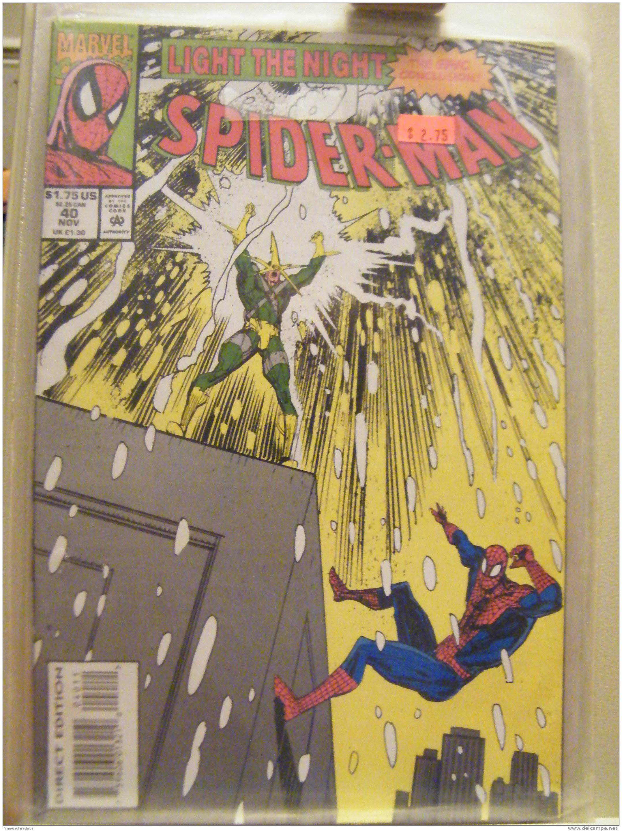 Marvel Comics No 40 Nov: Spiderman-light The Light - Marvel