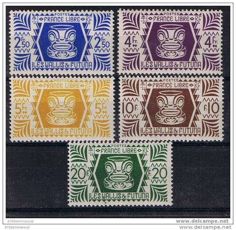 WALLIS ET FUTUNA N°133/146 N* - Neufs