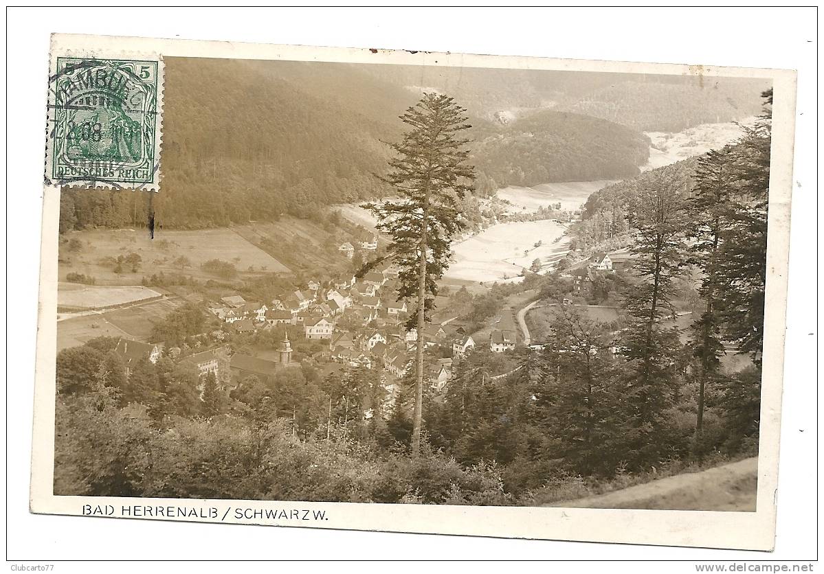 Bad Herrenalb (Allemagne) : Blick Allgemein Im 1908. - Bad Herrenalb