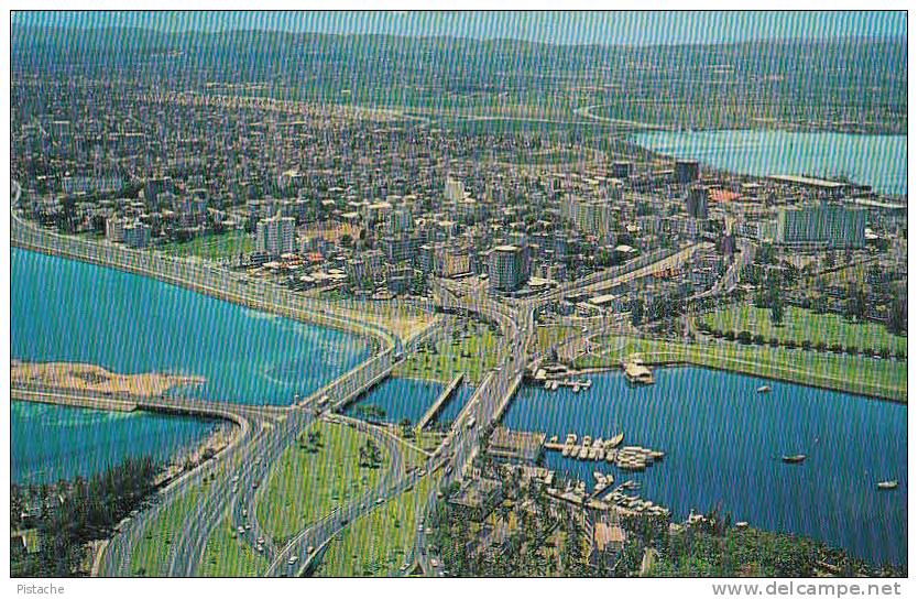 San Juan Puerto Rico - Vista De Santurce - 1965 - 2 Scans - Puerto Rico