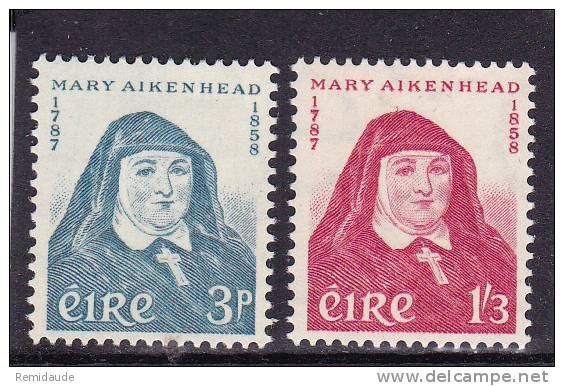 IRLANDE - YVERT N° 138/9 ** - COTE = 28 EUROS - Nuovi