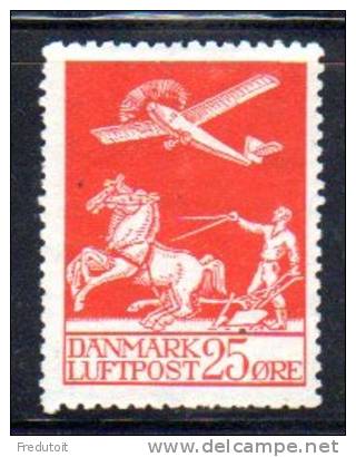 DANEMARK - PA  N° 3 * - Airmail