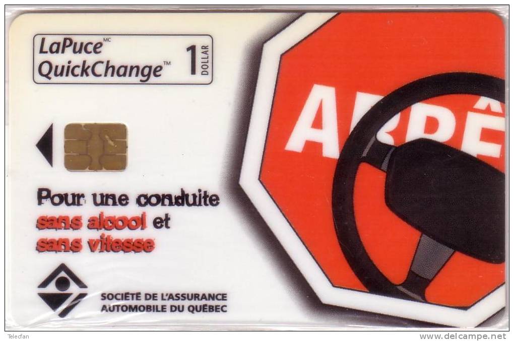 CANADA PRIVEE B30324 ALCOOL AU VOLANT SOCIETE DES ASSURANCES AUTOMOBILES DU QUEBEC NSB MINT IN BLISTER - Canada